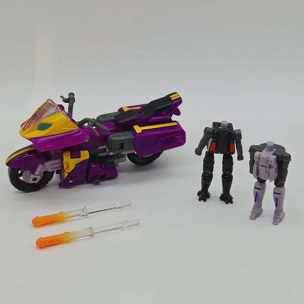 Transformers Armada Sideways Motorcycle W/ Crosswire Rook Mini-con Figures 2002